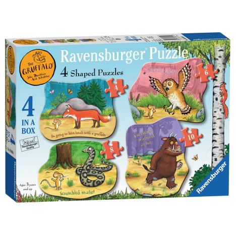 The Gruffalo 4 in a Box Shaped Puzzles £9.49